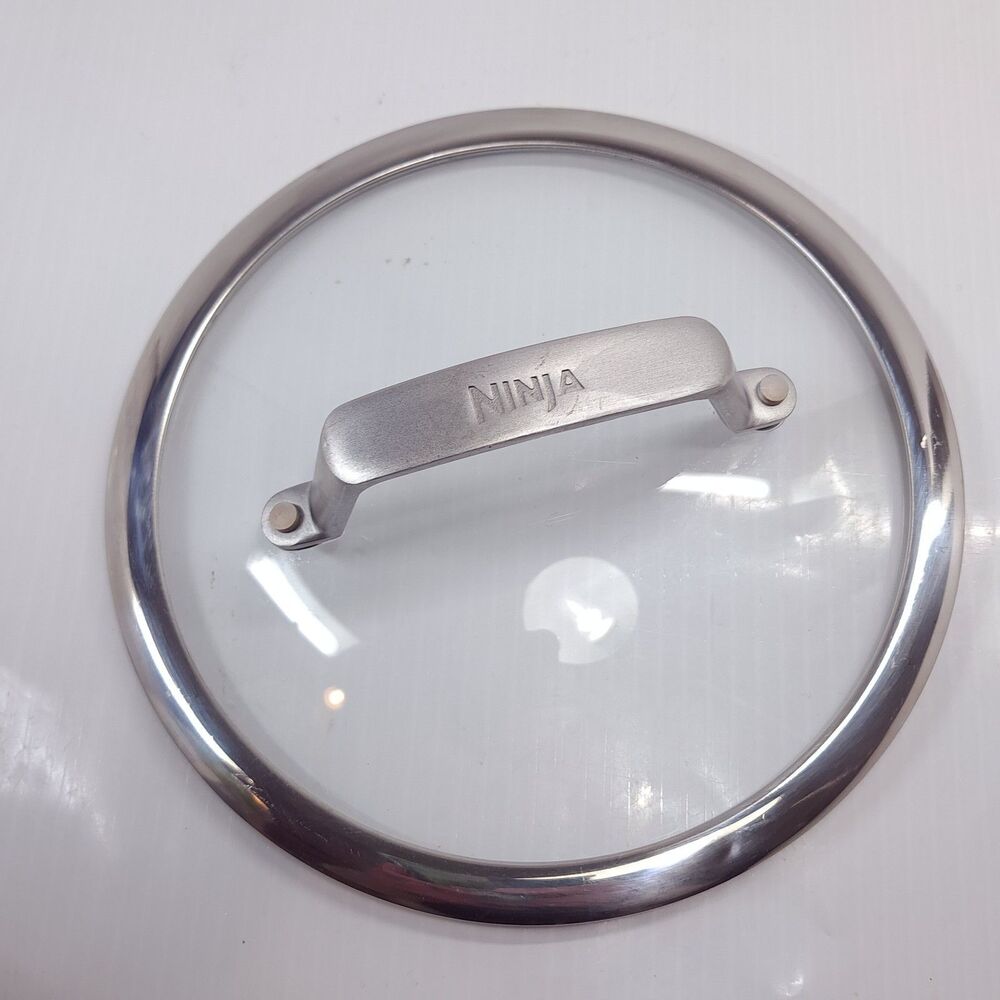 Ninja Foodi NeverStick Pot pan LID ONLY clear stainless Replacement top cap